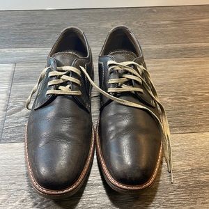 Chaps mens leather loafers size 9.5 (f28)